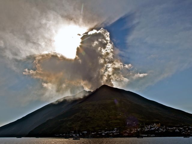 Village de Vicenzo, île Stromboli