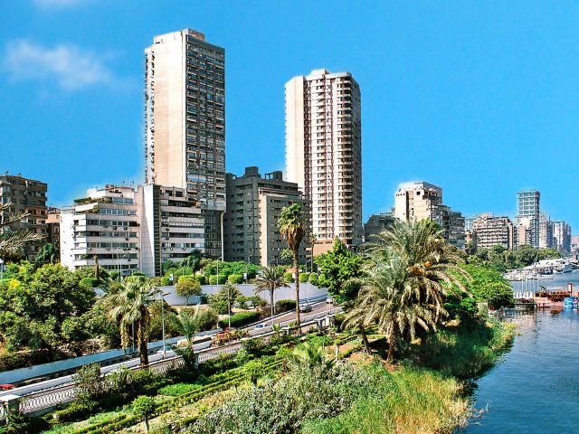 Vue du Caire, Égypte