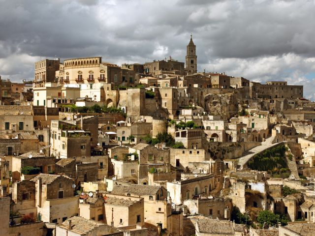 Vue de Matera