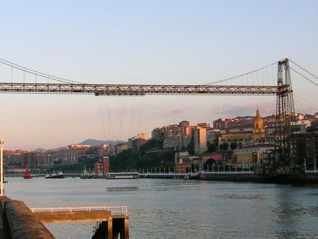 Vue du pont de Biscaye