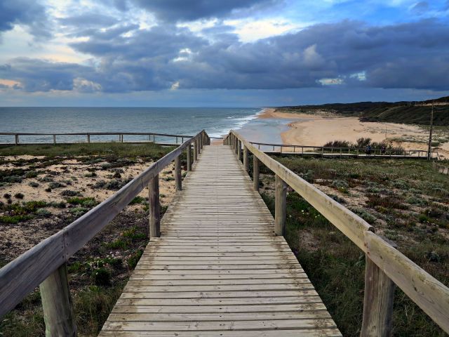 Chemin vers la plage