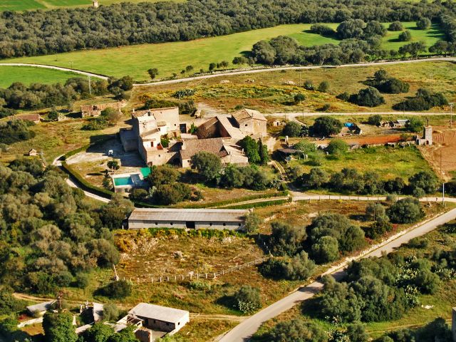 Vue aérienne de Majorque