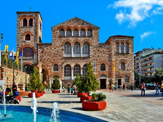 Église Hagios Demetrios à Thessalonique