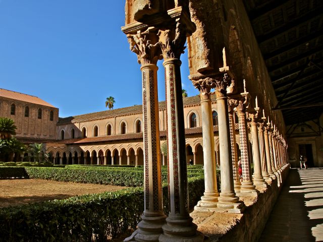 Cloître de la cathédrale de Monreale