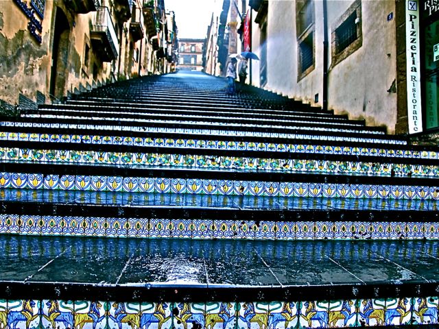 Escalier de Santa Maria del Monte