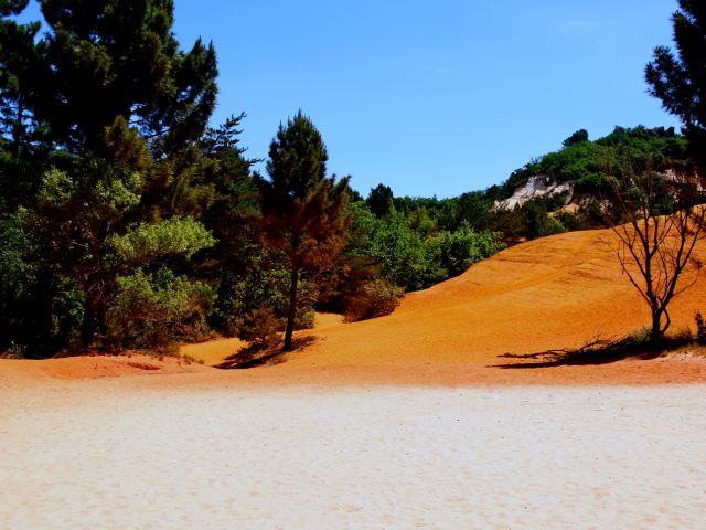 Diversité de teintes, Colorado Provençal de Rustrel