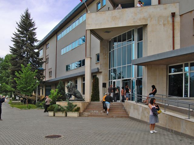 Entrée du musée national d'histoire militaire