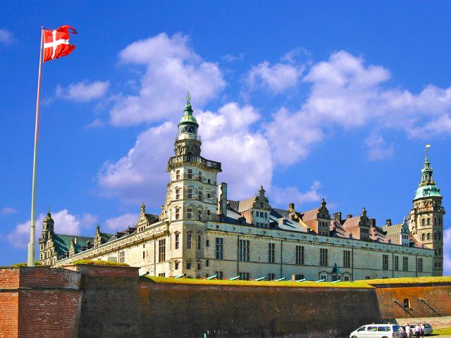 Vue extérieure du château de Kronborg