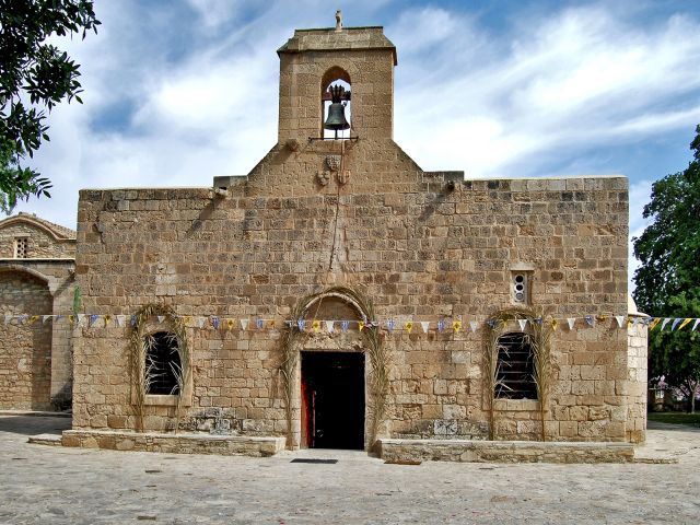 Façade de l'église Panagia Angeloktisti