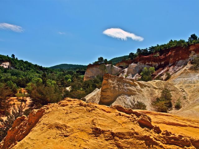 Falaises, Colorado Provençal de Rustrel