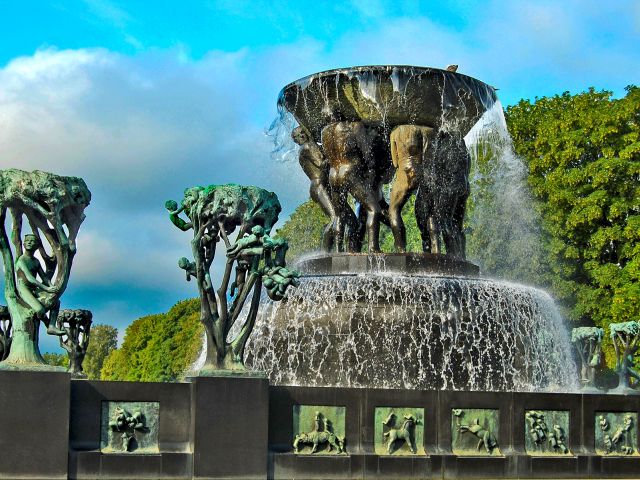 Fontaines du parc Vigeland