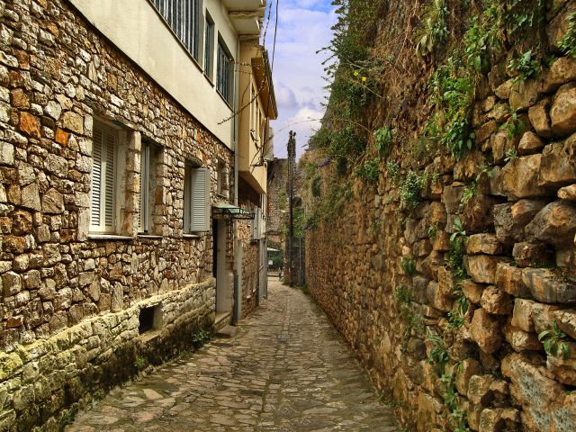 Rue pavée de Ioannina