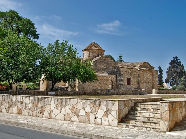 Vue de l'église Panagia Angeloktisti