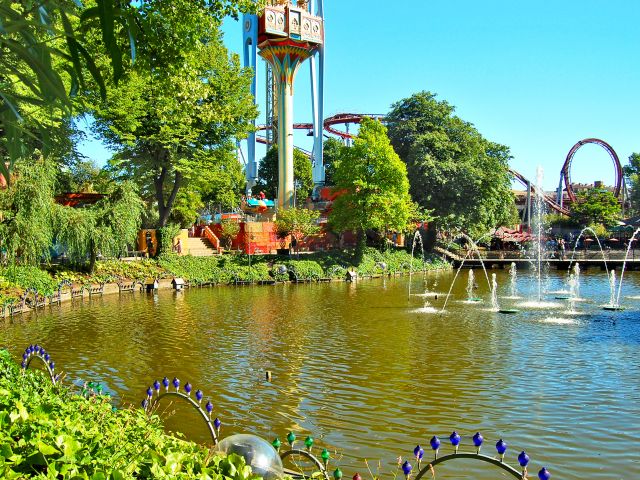 Lac aux Jardins de Tivoli