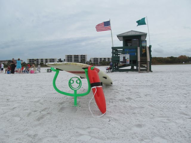 Poste de sécurité, Siesta Beach