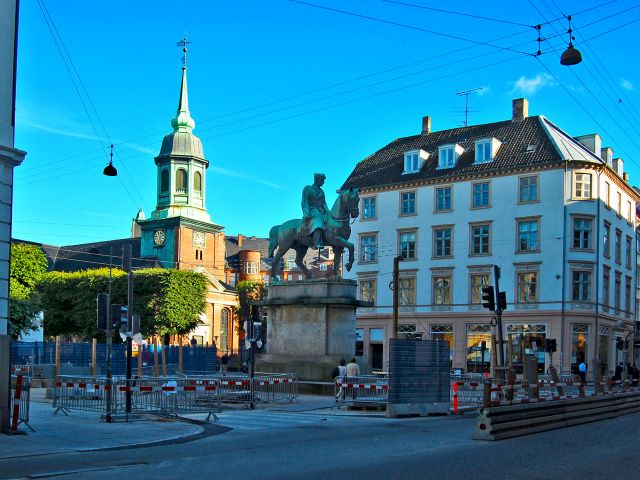 Monument au roi danois Christian X