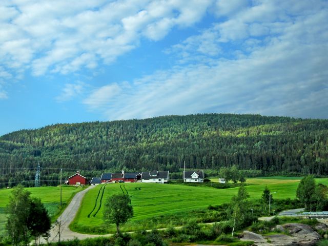 Ferme en Norvège