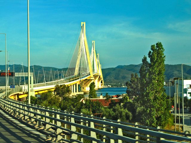 Conduite sur le Pont Rion-Antirion