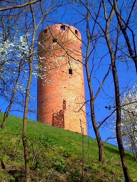 Tour ronde au château de Czersk