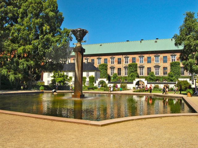 Jardins de la bibliothèque royale, Christiansborg