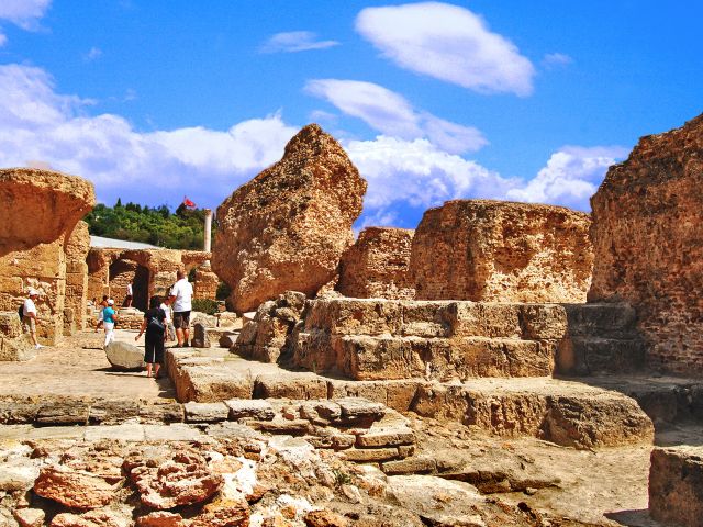 Ruines de la ville de Carthage