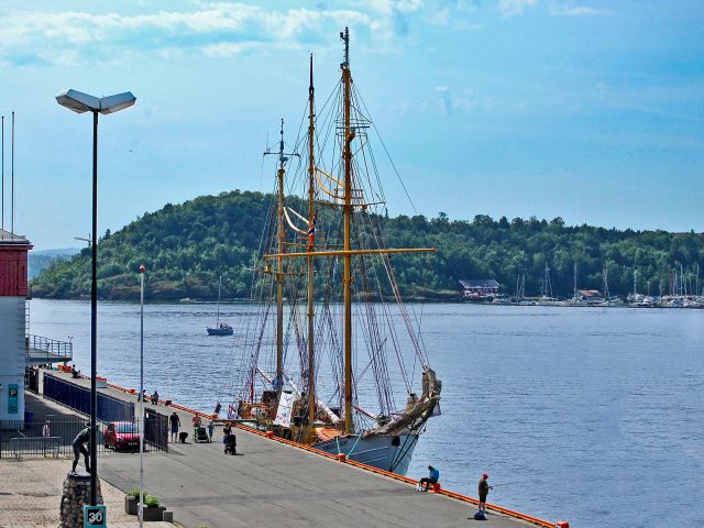 Port du fjord d'Oslo