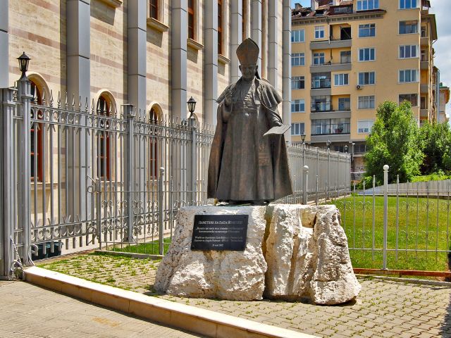Statue du Pape Jean XXIII, Sofia