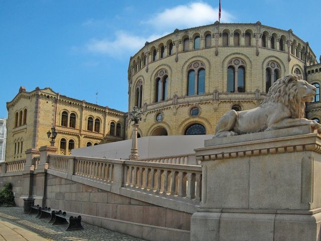 Bâtiment Storting à Oslo