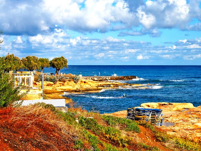 Plage ensoleillée à Hersonissos