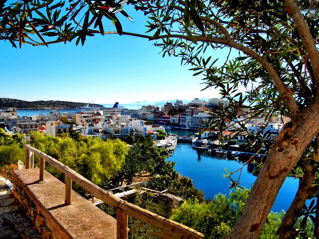 Vue de Áyos Nikólaos