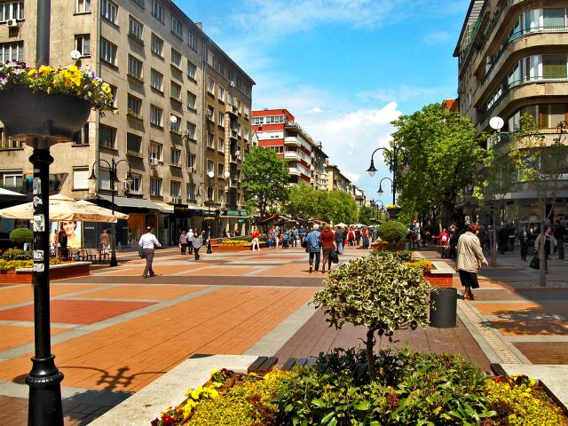 Boulevard Vitosha à Sofia