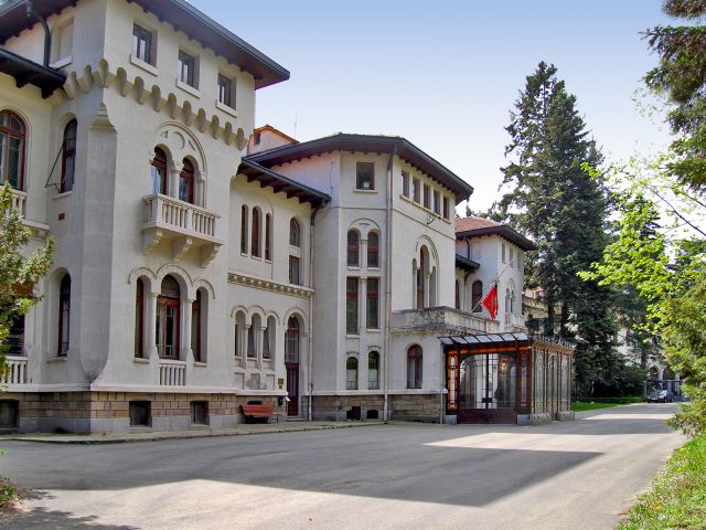 Vue du Palais Vrana, Sofia