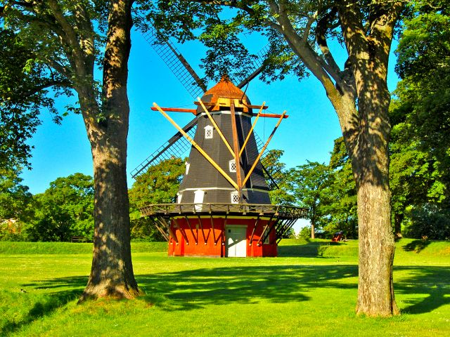 Moulin à vent dans Kastellet