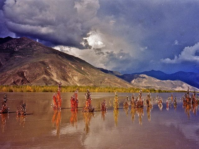 Ballet de nuages au-dessus du Brahmapoutre