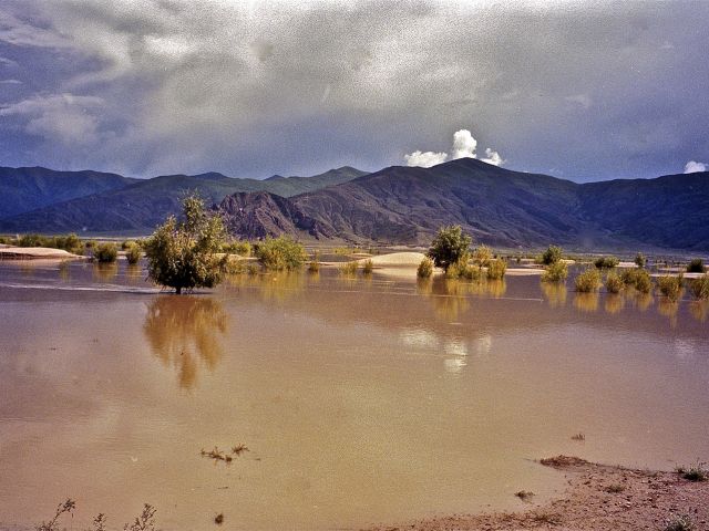 Rive du Brahmapoutre, Tibet