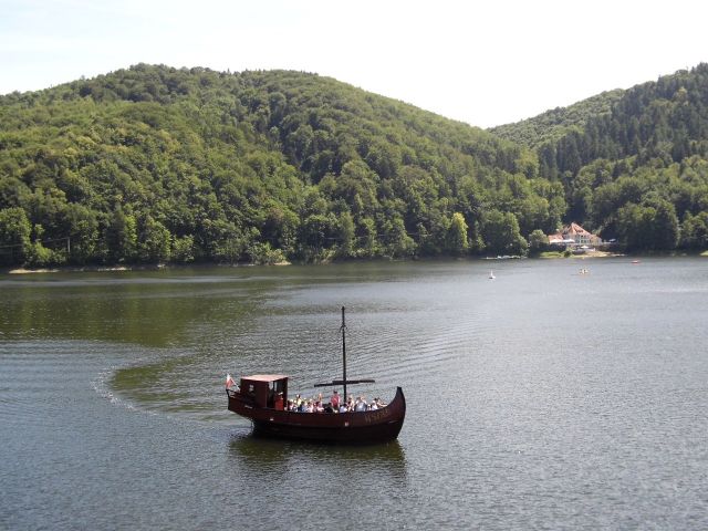 Lac Bystrzyckie en Zagórze Śląskie