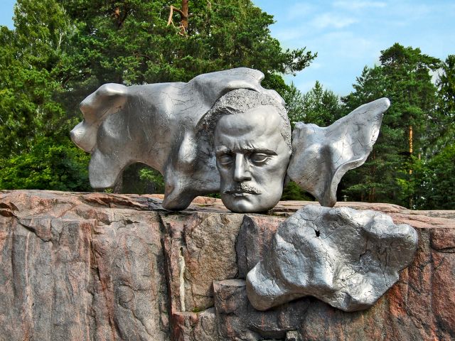 Visage de Jean Sibelius, Helsinki