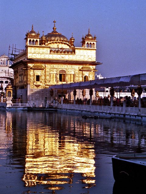 Vue du temple d'Or, Amritsar
