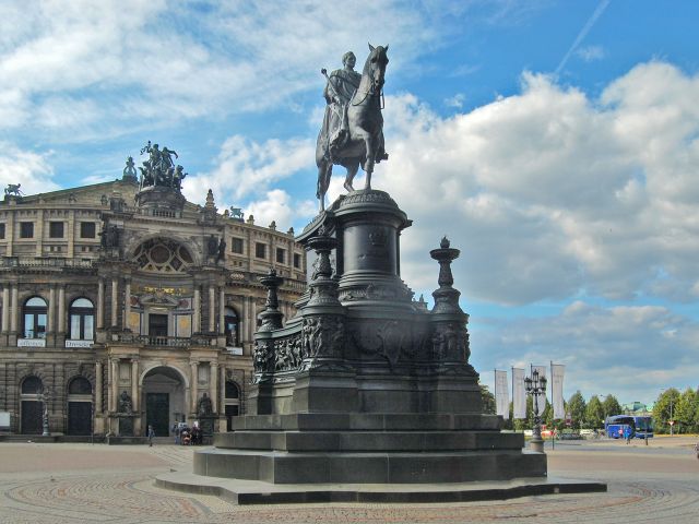 Monument du roi Jean à Dresde