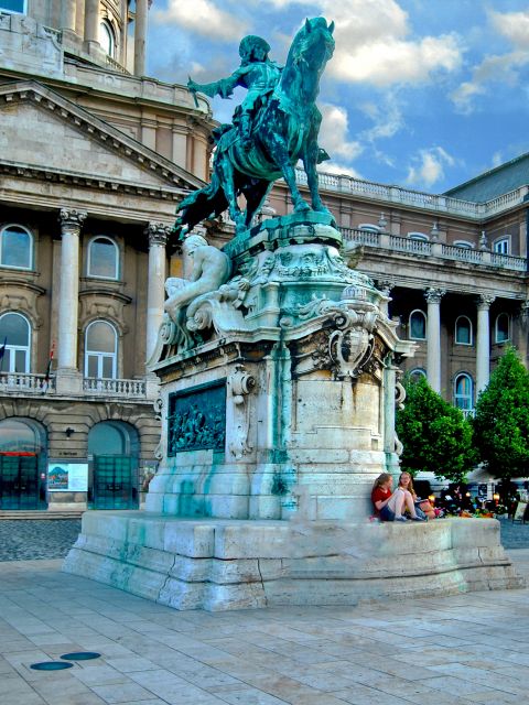 Monument du prince Eugène de Savoie, château Buda