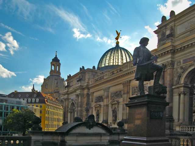 Sculpture de Gottfried Semper, Dresde