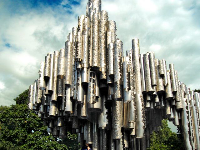 Monument Sibelius dans le parc Sibelius, Helsinki