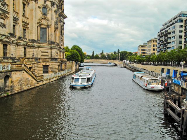 Rivière Spree, île aux Musées