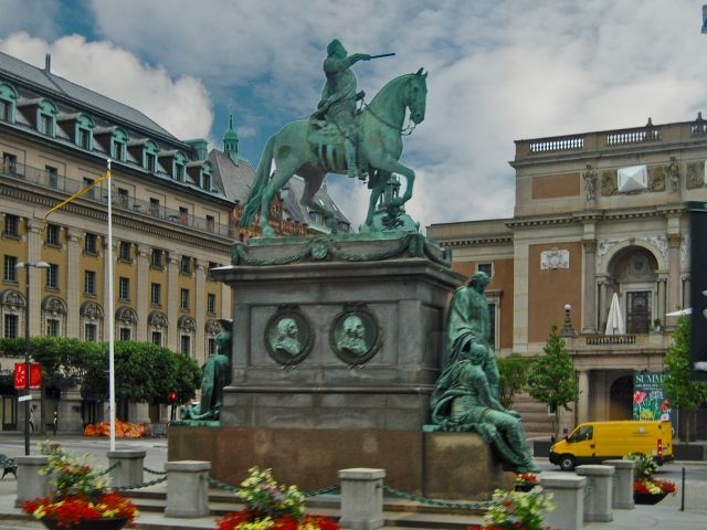 Place Karl Gustav II Adolf à Stockholm