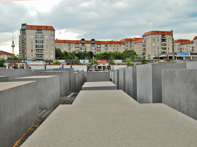 Stèles au mémorial de l'Holocauste, Berlin