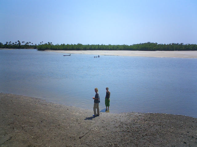 Rivière Cacheu, Sao Domingos, Guinée-Bissau