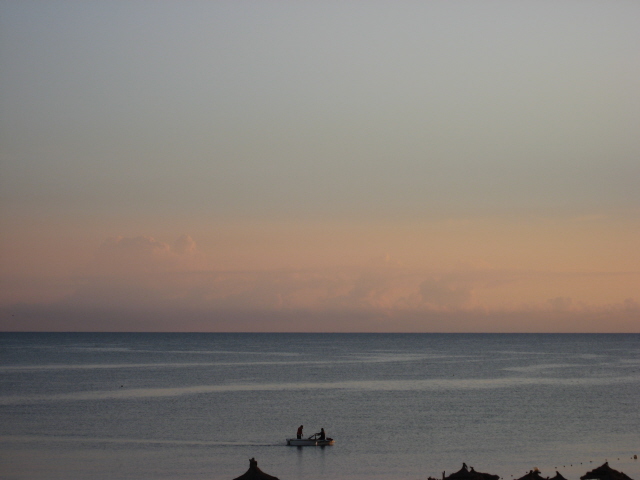 Mediterranean sea early morning