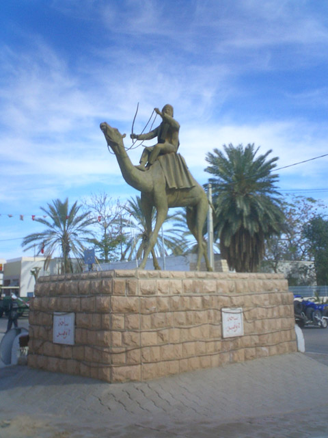 Camel statue