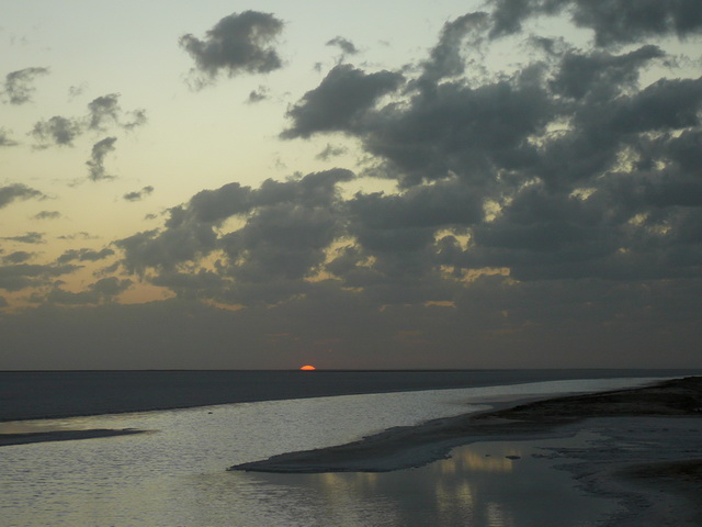 Sunrise over Chott El Jerid