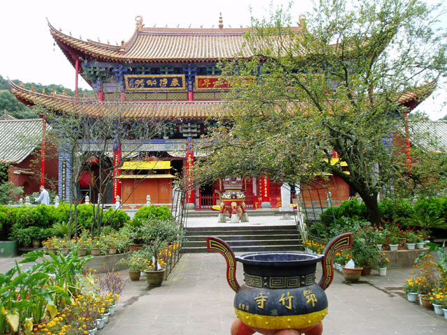 Bamboo temple